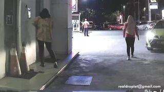 D0069 - Two Hijab Beauties Desperate for the Toilet