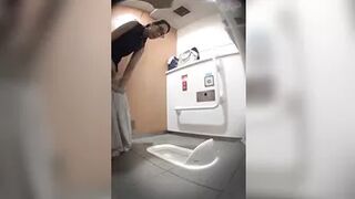 50usd15378514wc Just before leaking waterfall pee and loose stool service Big city station toilet not leaked 9