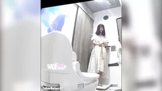 15380564 Excretion of uncensored pregnant women! Okinawa beauty toilet voyeur