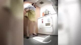 15379200 Beautiful woman toilet ⑨