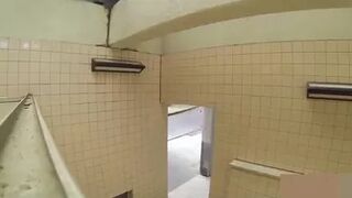 15349983  None  HD Subway Tracking Beauty Toilet Pissing
