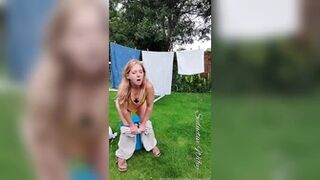 Seductivewifey1 - A whole day peeing with 8 wees in total!!