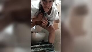 Omorashilovers - A little begging and torture for this full bladder...
