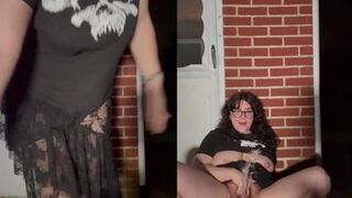 OpalCurves - Danzig shirt Black skirt and boots Feral stream