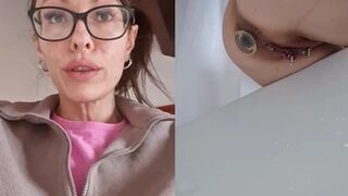 lisa69xxx - If the bath is bright white before you clean it can you even see the