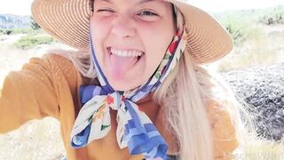 mischagoeswild - Portuguese hiking pee!