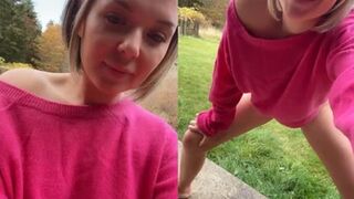 Caireen - It's spraying and splattering on my feet!
