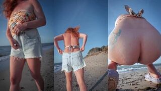 GingerAleMILF - You've been missing my outdoor pee videos...