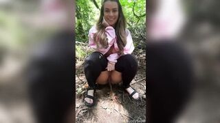 SunnySkye - This pee outside was so satisfying
