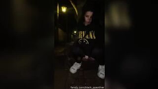 black_ppanther - Pee on the street