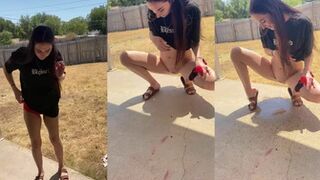 itscassiebish - I got pee in my shoe