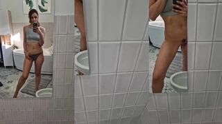 mystickate - My new pissing video in my new bathroom