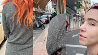 pissingvideos - Cheeky public walking and peeing so...