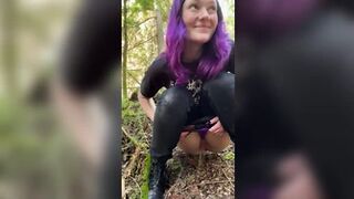 bealz - I peed outside for the first time for you...