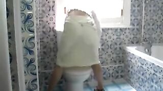 Lotta - Lotta Wets Her Pantys On The Toilet