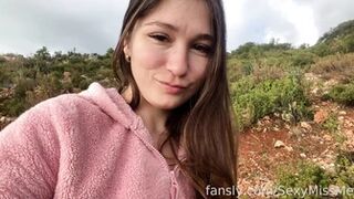 SexyMissMe - Pee in mountains o’clock #pee #ass #hairy...