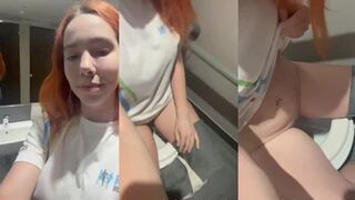 pissingvideos - First stop for a desperate #piss on the...