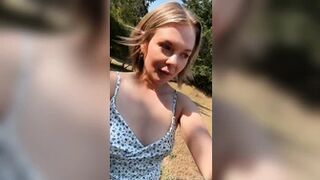 Caireen - How much do you love me peeing outside for...