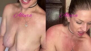 Allura - Uncensored Double penetrating scat slut masturbation