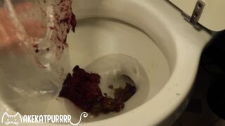 MakeKatPurrrr - Purple Poop
