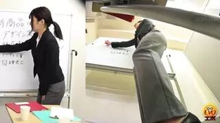 DLEE-785 01 Hidden camera: working woman’s embarrassing wetting. An embarrassing continent of pee staining her clothes.