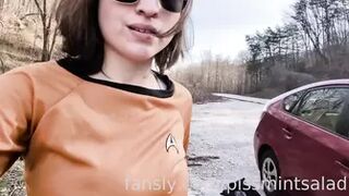 pissmintsalad - I went on a road trip to record a Star Trek...
