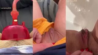 lana-ivey-808 - I started a pussy pumping + pee vlog before...