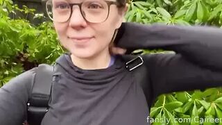 Caireen - Peeing outside while neighbors are all...