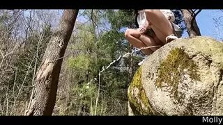 kinkysis - Full Video - Pee in the public park after...