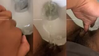 stickyandwet69 - PEEING in my toilet #pee...