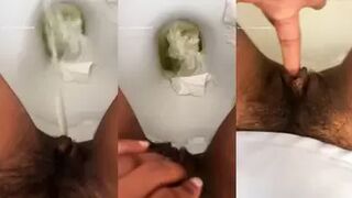 stickyandwet69 - Pissing in my toilet...