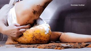 thefartbabes - 2 KG Ruined diaper Part 2