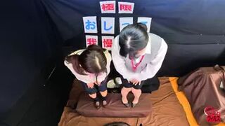 DLFF-662 05 Female student vs office lady. Extreme pee endurance showdown!