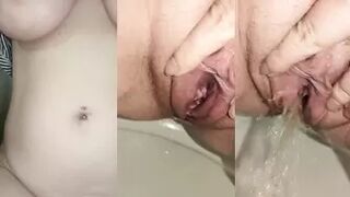 Piss-tits - 2 super up close pisses for you #fyp... - 1