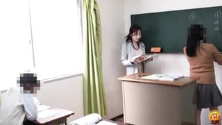 DLEE-765 05 Hidden camera: Forbidden incontinence of a neat female teacher.