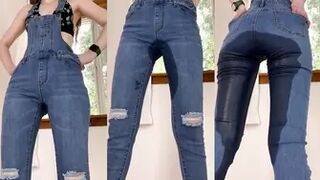 DestinationKat - BTS pee in overalls