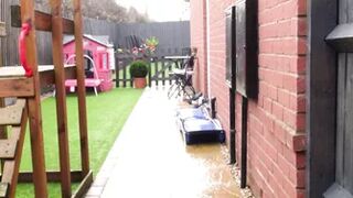 Natalia - An Accident While Putting Out The Rubbish