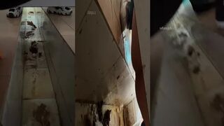Female hand groove dry toilet candid filming - full screen of feces diarrhea eighth issue 66V (Part 3)