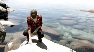 Moonstone Vixen - Pissing with a Beautiful View