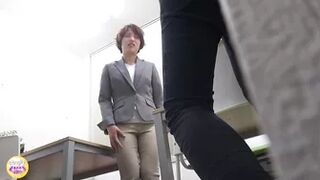 DLSL-378 06 Office Ladies Denied Toilet And Wet Themselves