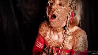 SlutOrgasma / Extreme disgusting rotten food and shit smearing