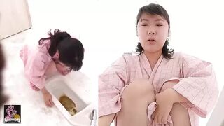 PGFD-059 01 Stomach virus infection! Hidden camera at hospital’s toilet: diarrhea and vomiting. VOL. 2