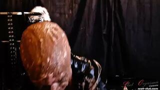 SlutOrgasma - Extreme scat play and vacuum shit udders
