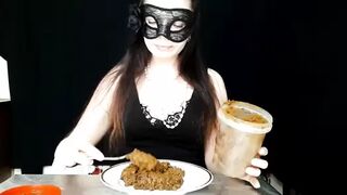 ScatLina - I Eat And Swallow 3 Big Loads Of My Shit By Top Babe Lina