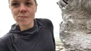 Cairieen Pee compilation while backpacking