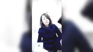15351616 Convenience store toilet with many beautiful women ! !! I'm embarrassed to peep! !!