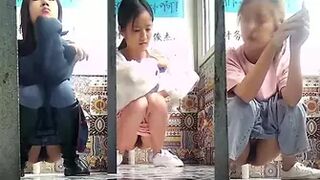 Bar Panoramic Doorless Women Toilet 10