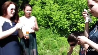 MilanaSmelly - Girls playing with their dog
