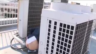 Woman disguised as man blows disguise