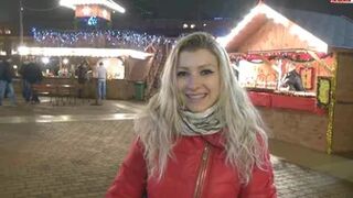 Teeny-Winnie18 - CHRISTMAS MARKET PUBLIC PISS!